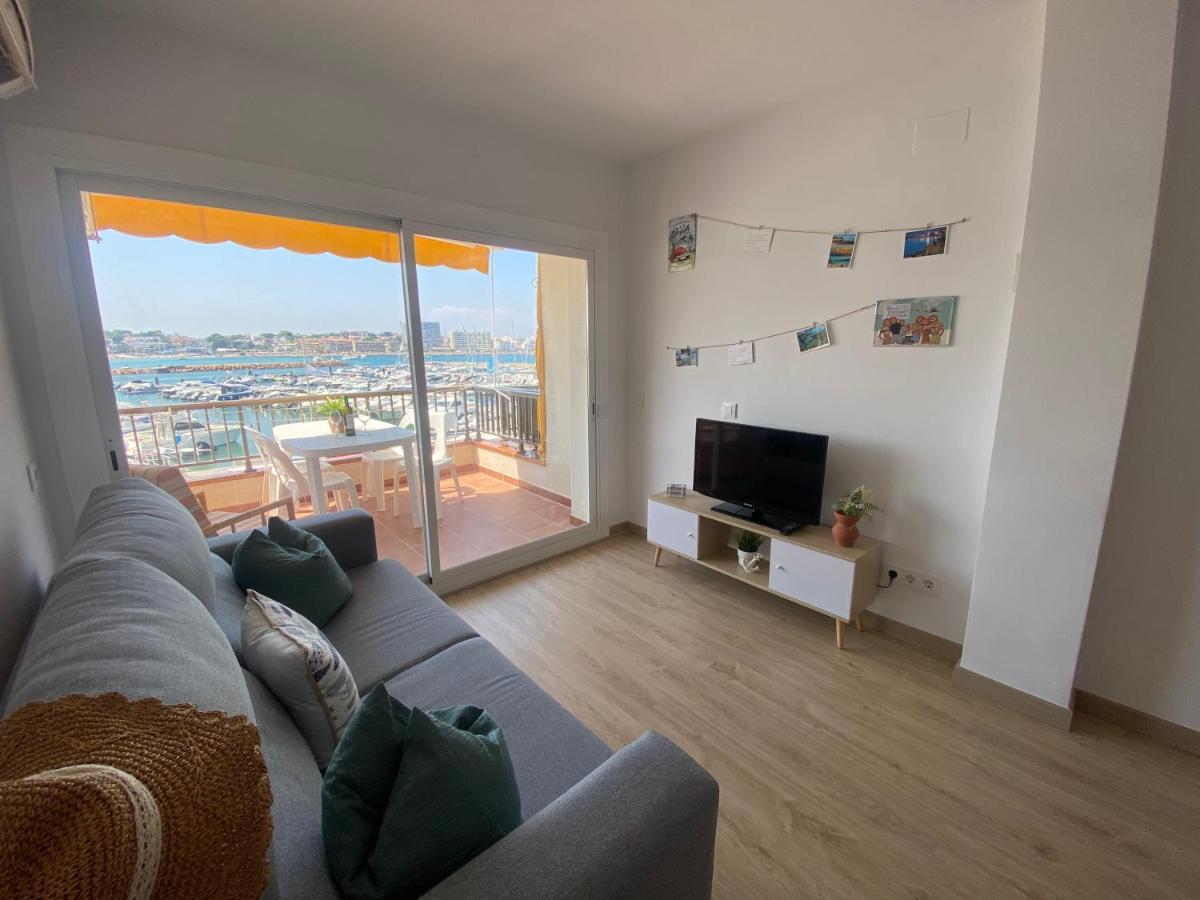 Apartamento en primera línea de mar L' Escala Exterior foto